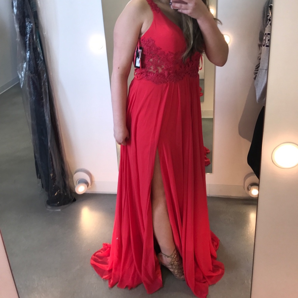 Coral Prom Dress